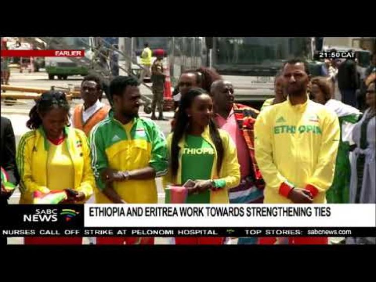 Eritrea delegation arrives in Ethiopia