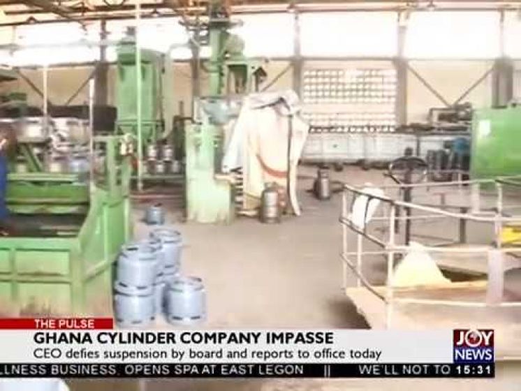 Ghana Cylinder Company ImpasseThe Pulse on Joy News 9 5 18